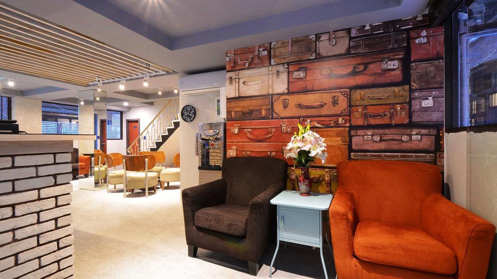 Galaxy Mini Inn Taipeh Exterior foto