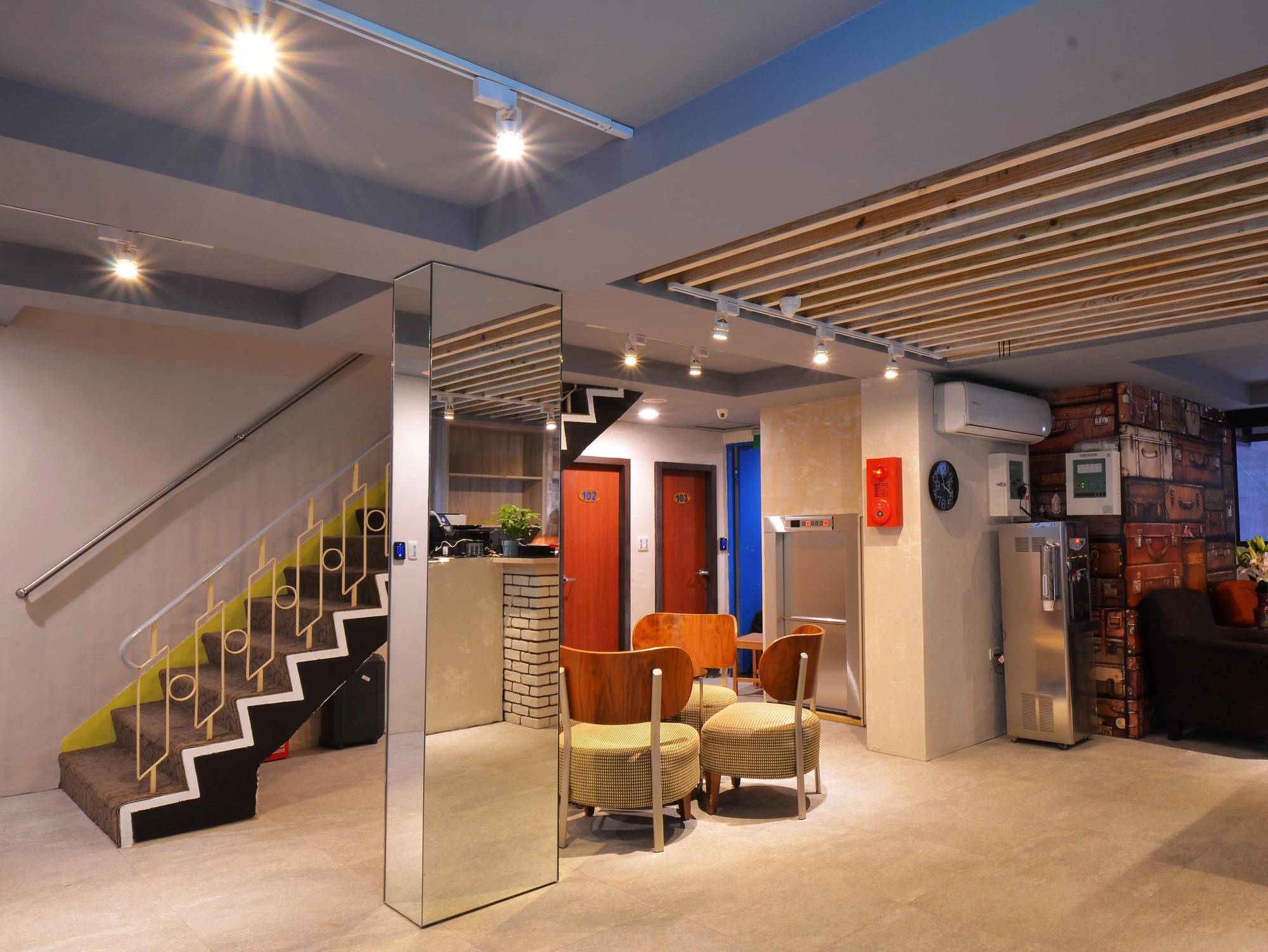 Galaxy Mini Inn Taipeh Exterior foto
